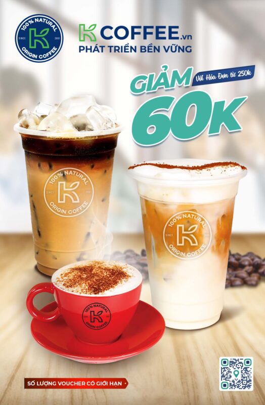 mã giảm giá k coffee