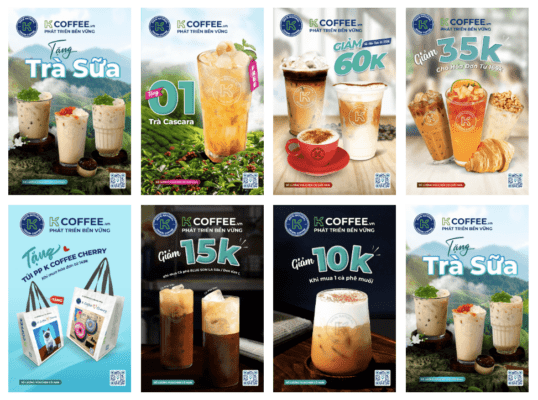 mã giảm giá k Coffee
