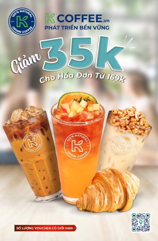 Mã giảm giá K Coffee