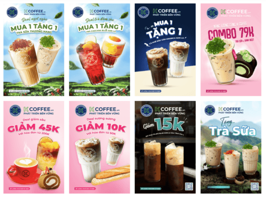 mã giảm giá k coffee