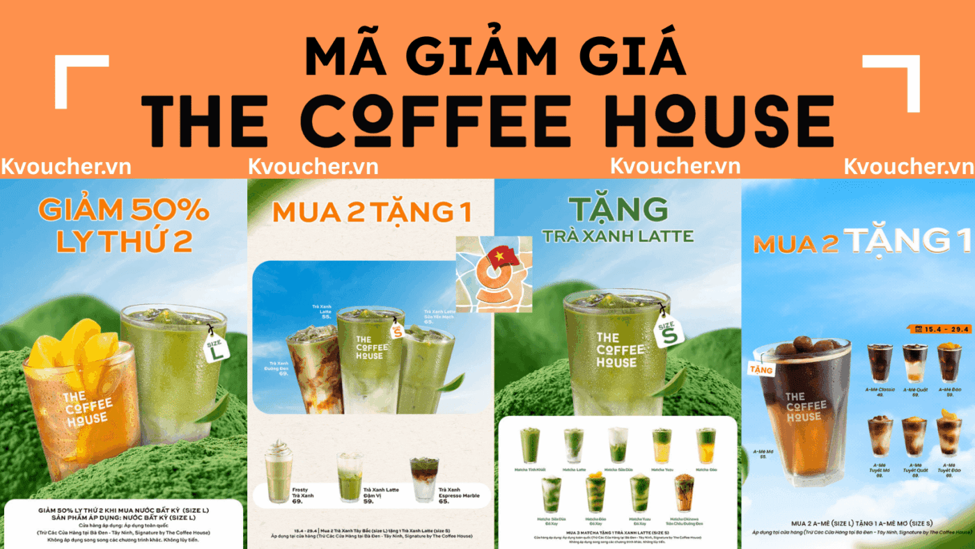 Mã giảm giá the coffee house