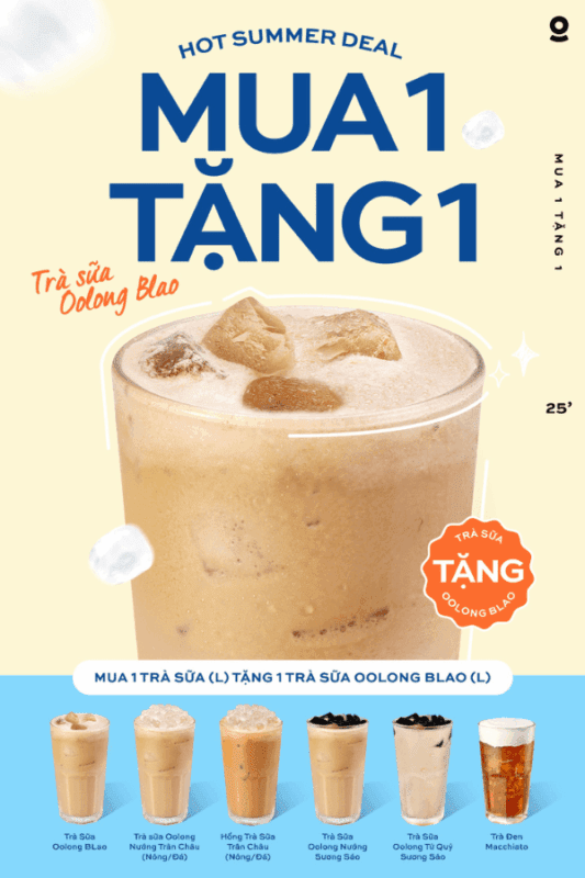 Voucher The Coffee House Mua 1 Tặng 1