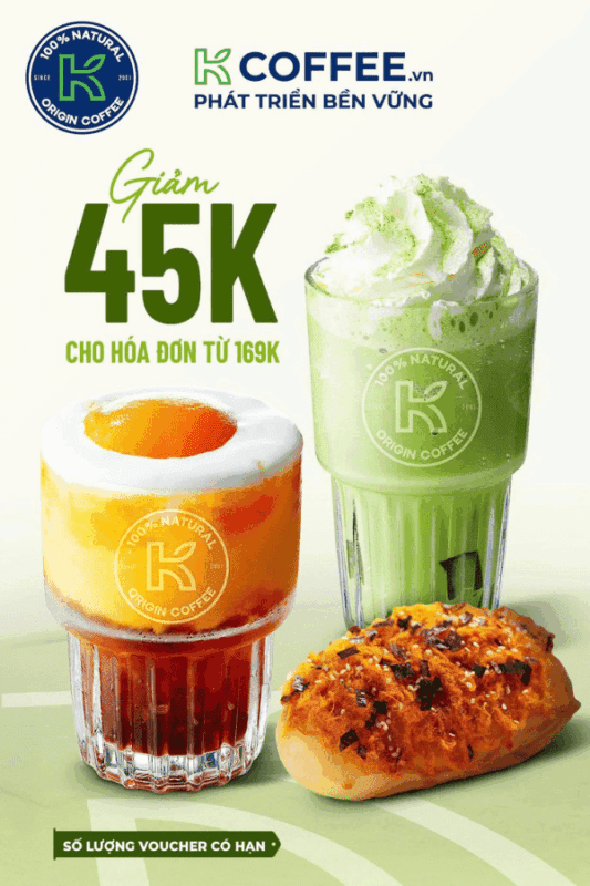 ưu đãi k coffee