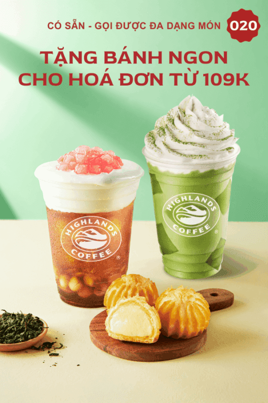 highland khuyến mãi