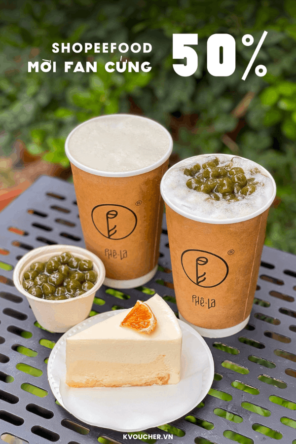 mã giảm giá phê la