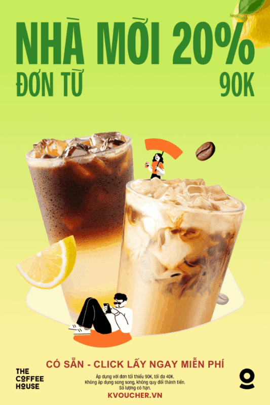 mã giảm giá the coffee house