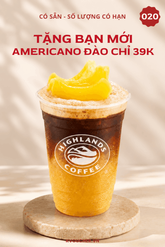 mã giảm giá highland
